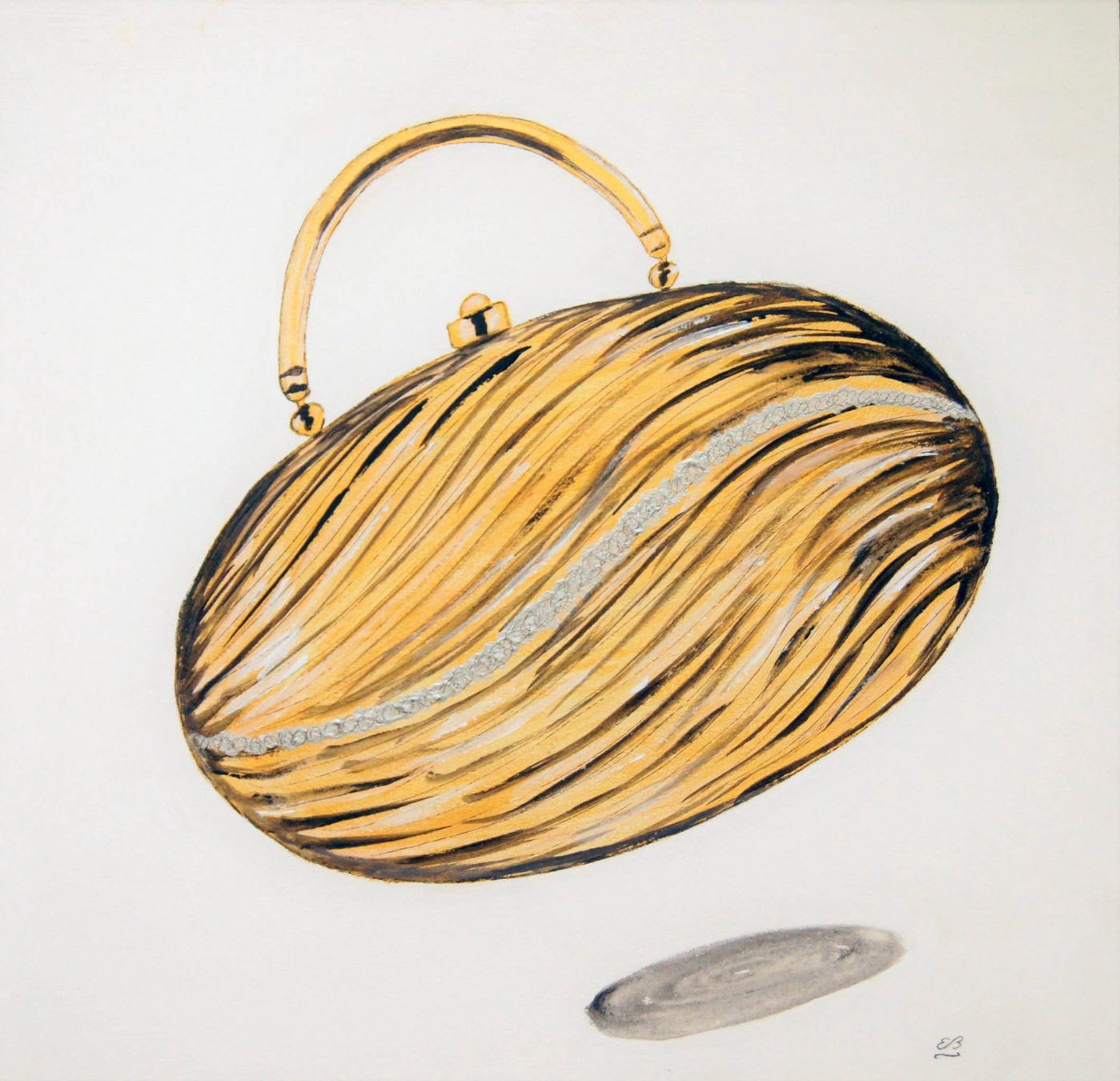 Dipinti: Gemälde: Design Handtasche – Usato da Fribourg venduto da erw_68dx