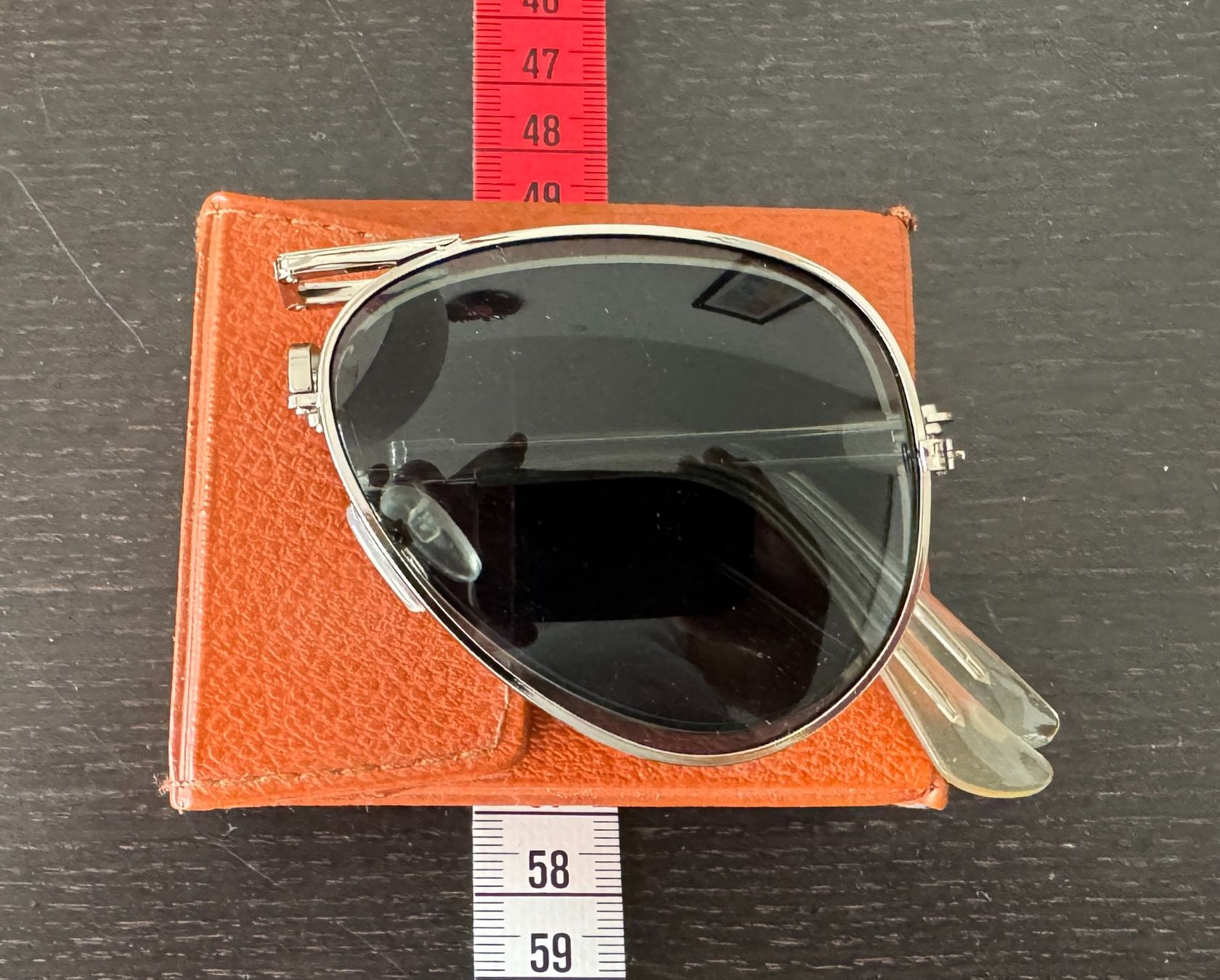 Occhiali & Lenti: Faltbare Aviator Sonnenbrille mit Etui, Fliegerbrille – Usato da Winterthur venduto da YaV 5