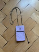 Handytasche flieder in Kroko-Optik