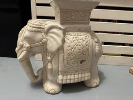 Indischer Elefant aus Keramik 27cm
