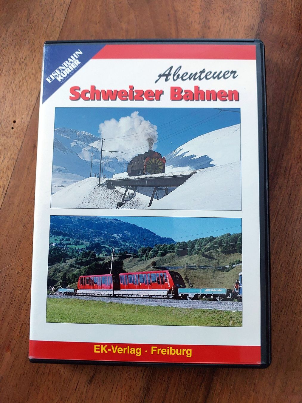Alle DVDs: Abenteuer Schweizer Bahnen - EK-Verlag - DVD – Gebraucht aus Schönenwerd von Steidi