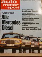 AMS 18/76 Mercedes 200 220 240 300 D Ford Bronco Ascona xx