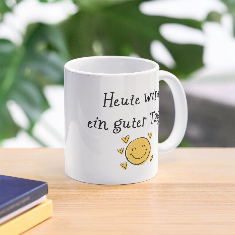 Tasses: Tasse - heute wird ein guter Tag - inkl. Versand – Neuf avec emballage d'origine à Basel par Kunterbunt12 1