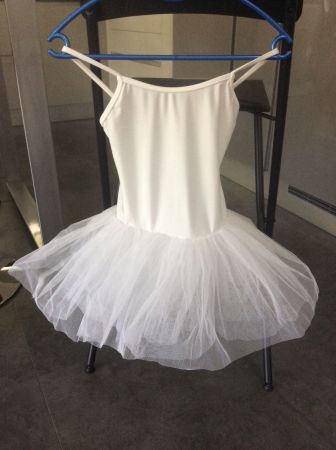 Tutu classique blanc 10-12 ans