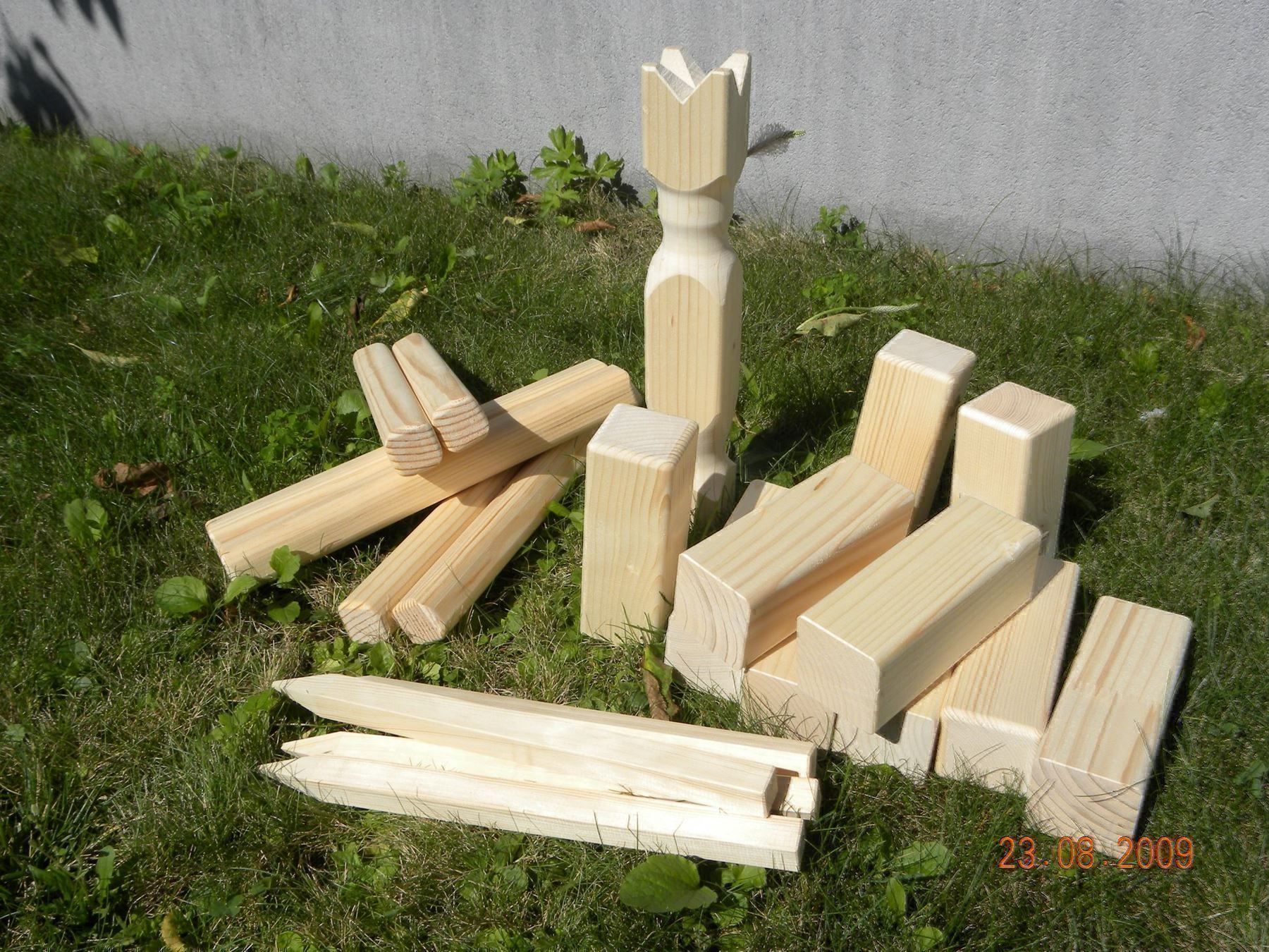 Spiele: KUBB Spiel, Wikingerschach – Neu und originalverpackt aus Igis von holzchistli 3