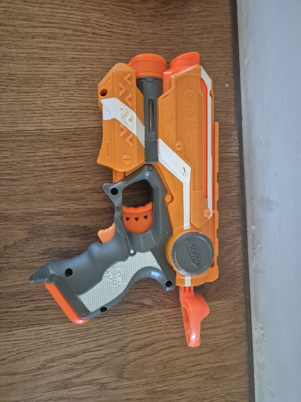 Nerf Giocattoli: 3x Nerf Blaster Set: Mega Hotshock, Triad EX-3 & Firestrike – Usato da Oberegg venduto da FranziskaCH12 6