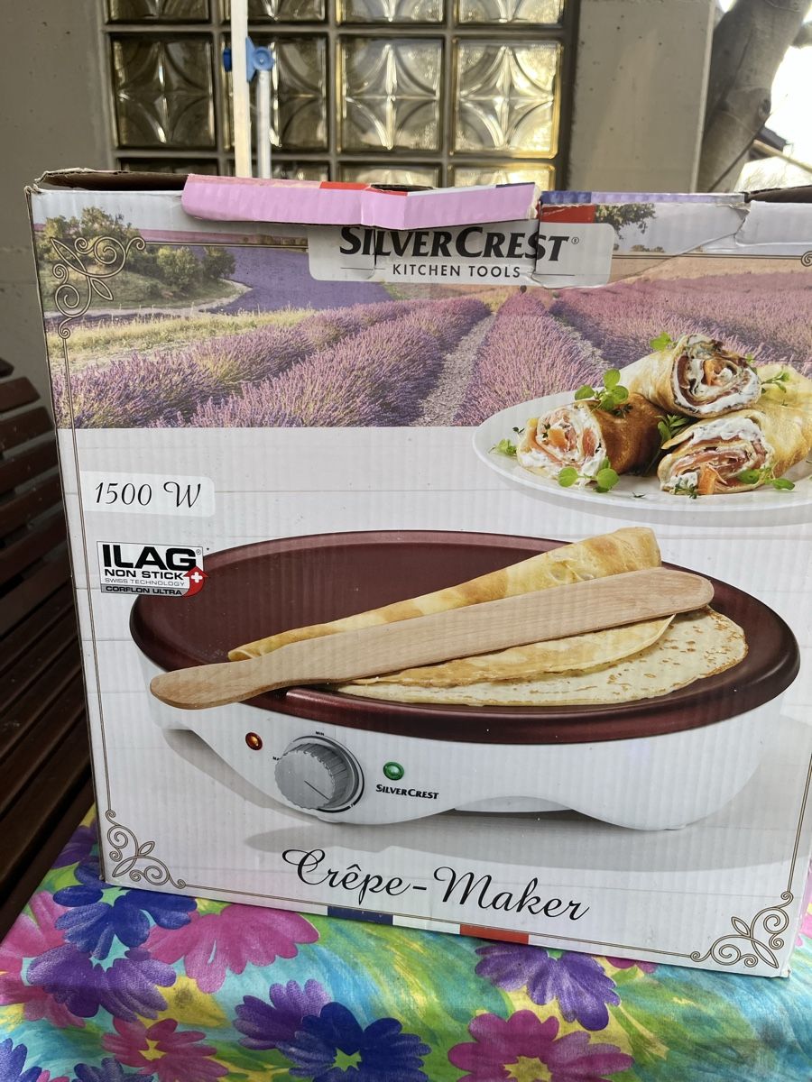 SilverCrest Küchengeräte: Crep-Maker, Silver Crest – Neu und originalverpackt aus Horriwil von Joseph24 1