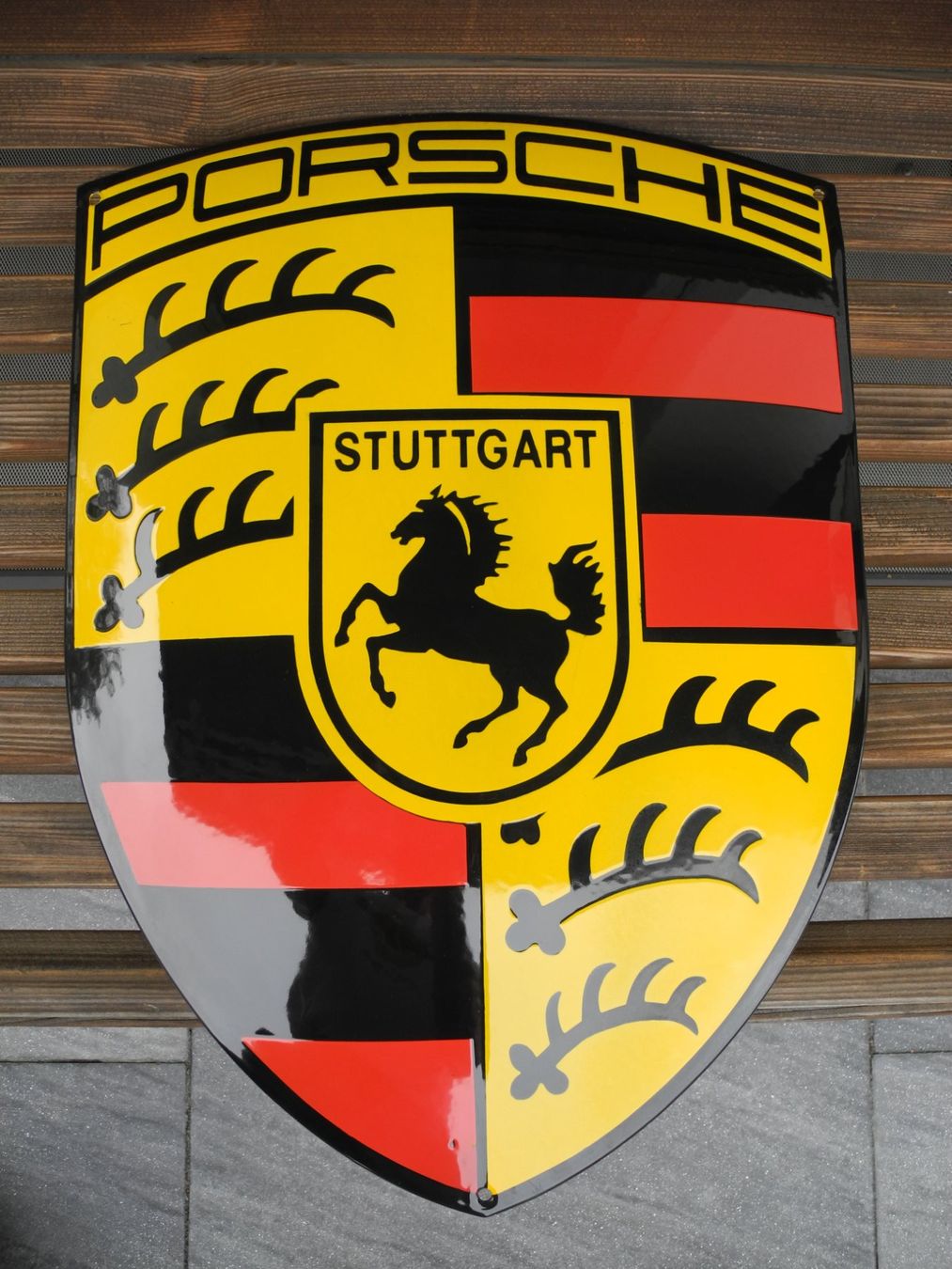 Porsche Insegne: GROSSES PORSCHE EMAILSCHILD – Nuovo (secondo la descrizione) da Reinach AG venduto da Huckleberrysix 2