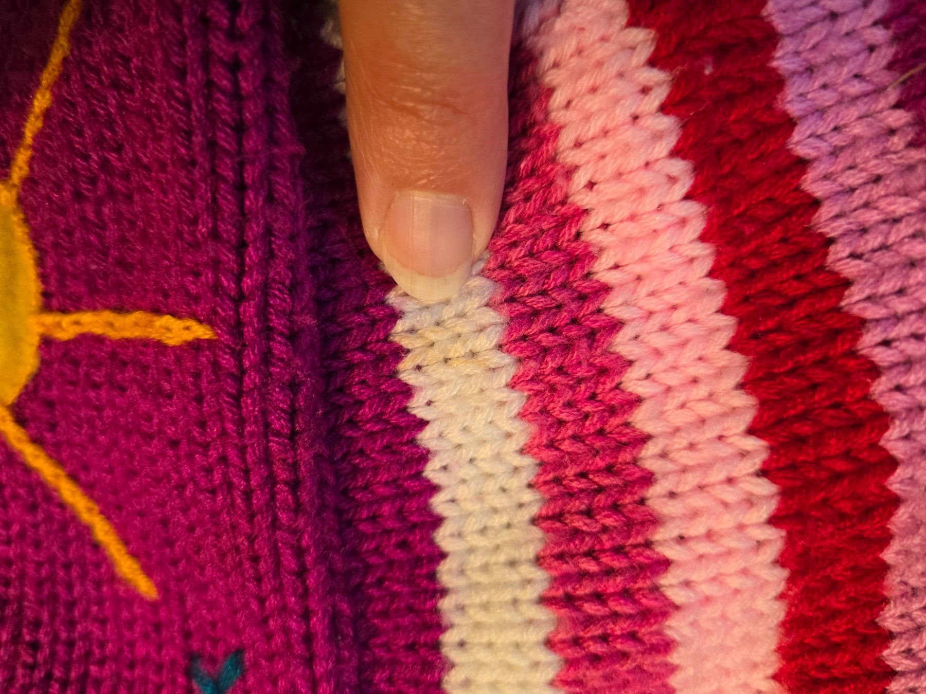 Giacche & Cappotti: Strickjacke ca. Grösse 98 bunt – Usato da Büttikon AG venduto da Amineah 1