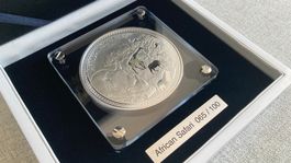 1kg Silber African Safari Nashorn 2019 – 100er Auflage