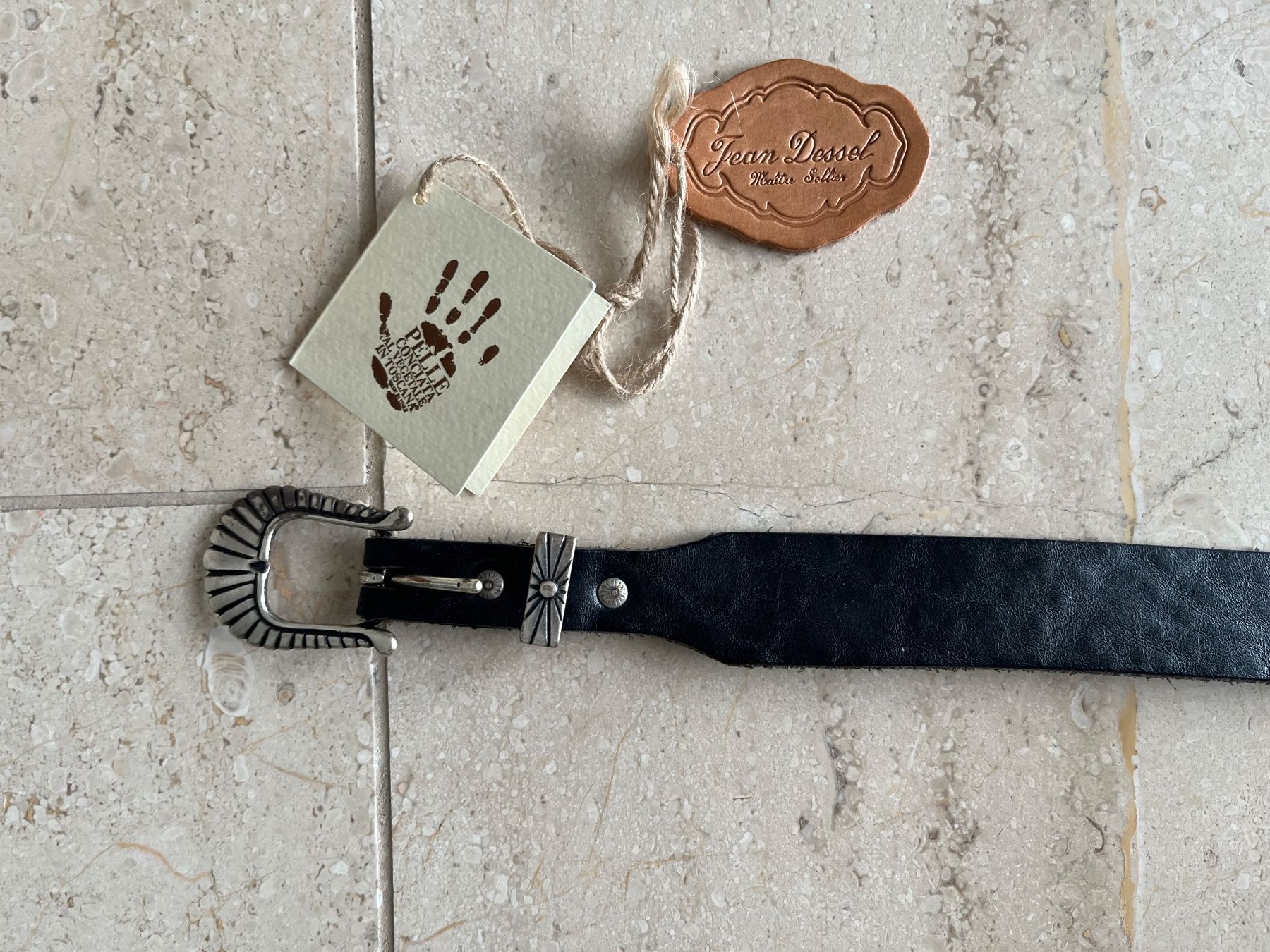 Cinture: Jean Dessel Belt Black - 95 cm – Usato da Wangen b. Olten venduto da ricochet56 2