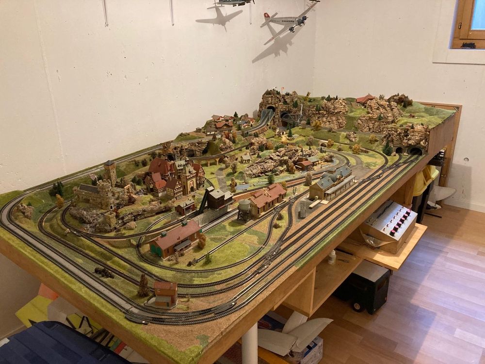 Eisenbahnanlage Minitrix (Spur n) (Gebraucht) in Kleindöttingen für CHF ...