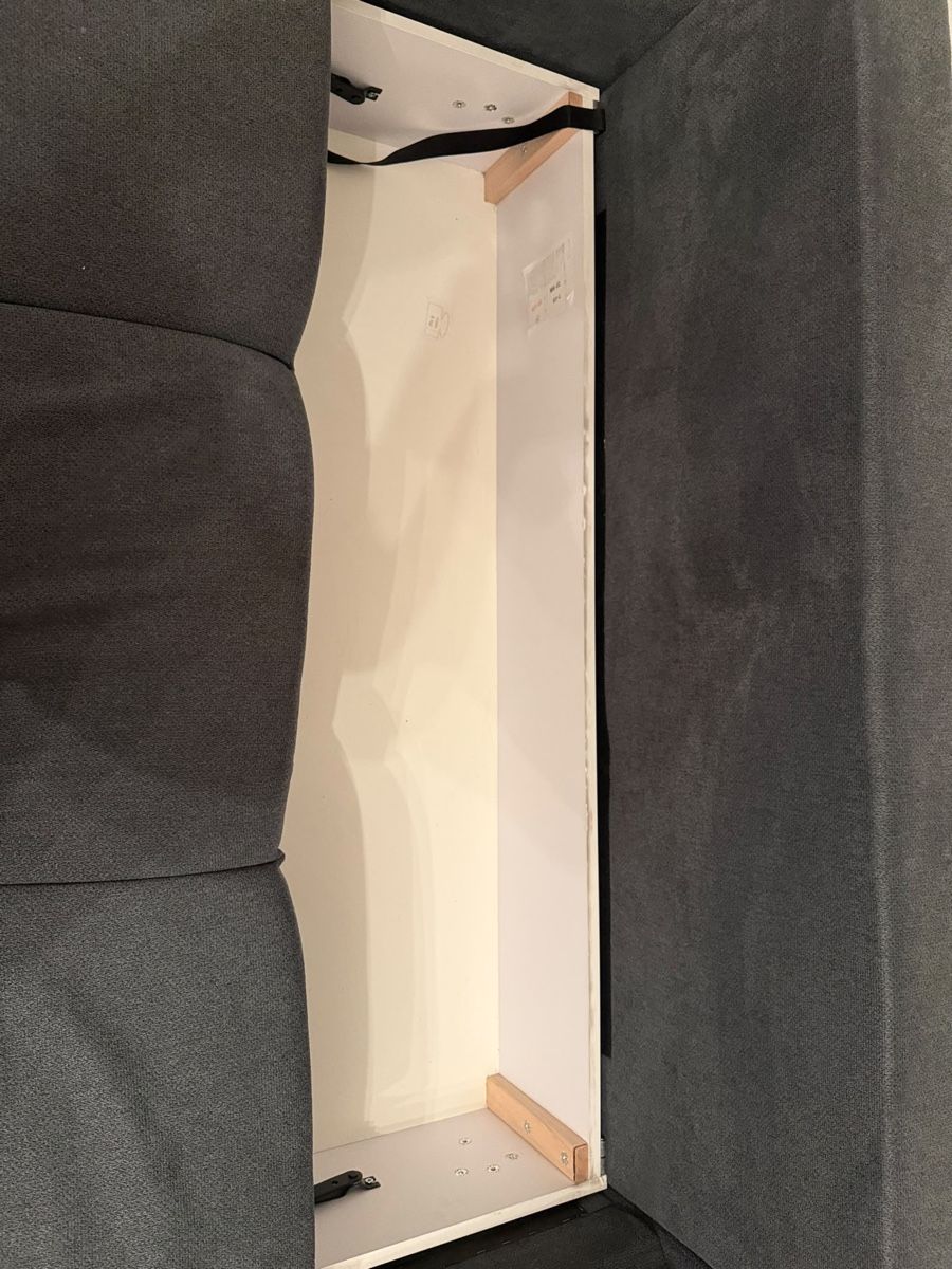 Sofas: Ecksofa Anthrazit mit Schlafunktion & Stauraum  – Gebraucht aus Basel von AninaAti 3