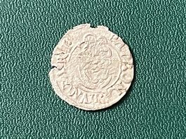 Alte Silbermünze 1627 historisch
