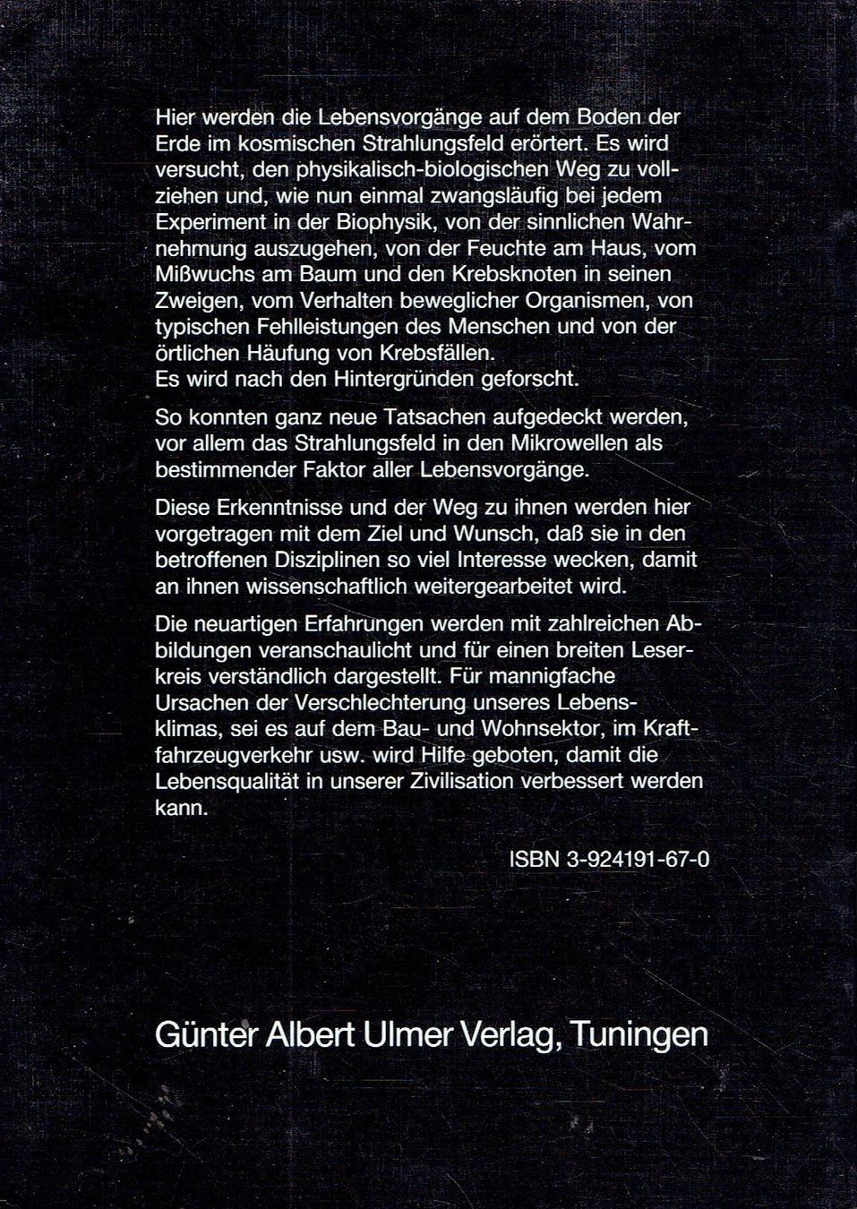 Libri: Robert Endrös "Die Strahlung der Erde" – Usato da Flims - Dorf venduto da Stagediver 1