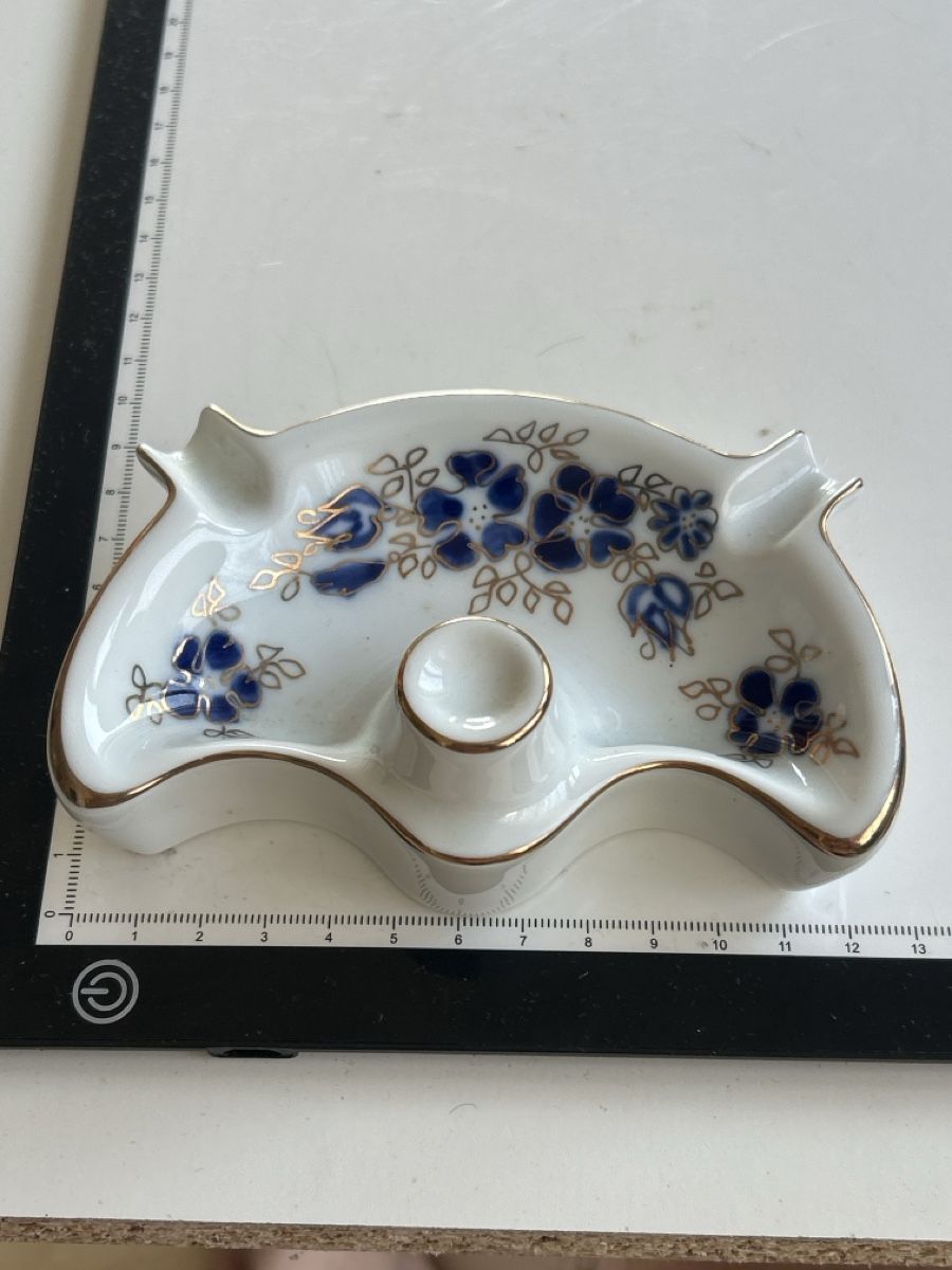 Portacenere: Aschenbecher Camina Keramik mit Blumenmuster handgemac(S21) – Usato da Neuenhof venduto da bro_9zsg 4