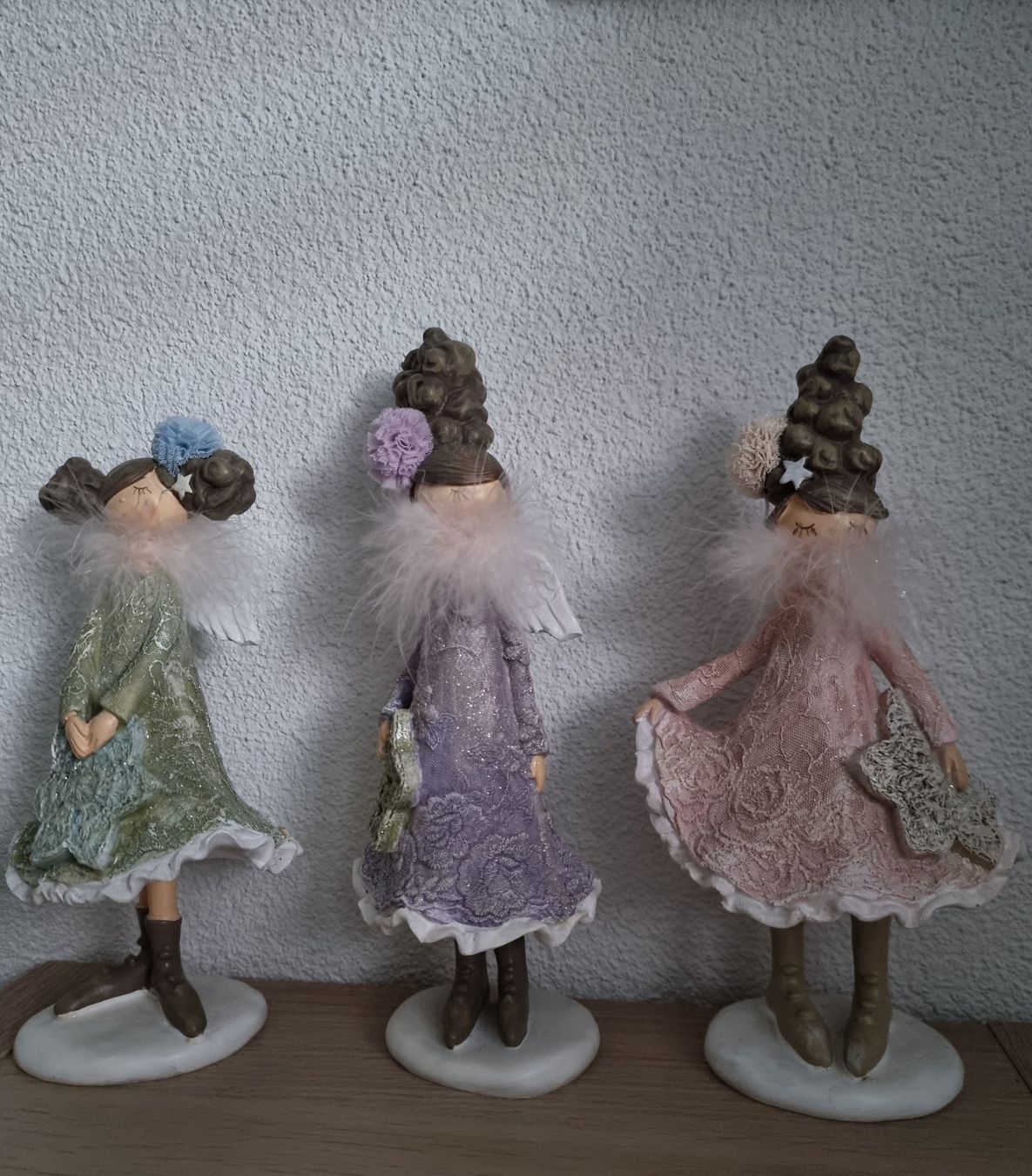 Tutte le decorazioni: 3 Figuren - Deco / Die drei Schwestern – Nuovo (secondo la descrizione) da Kleindöttingen venduto da Shadow57