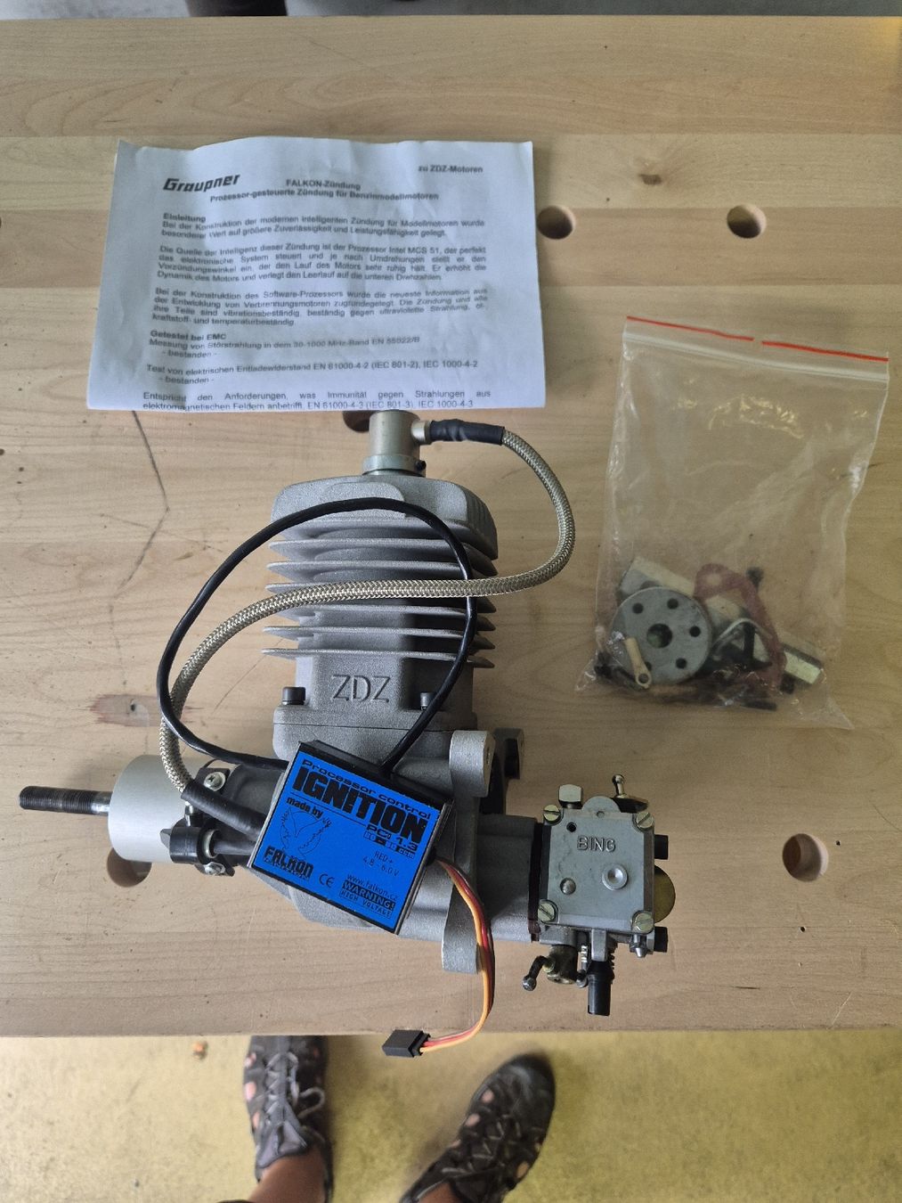 Modellbausätze & Standmodelle: ZDZ 80 Einzylinder neu in OVP – Neu (gemäss Beschreibung) aus Wattenwil von hps_z6w9 1