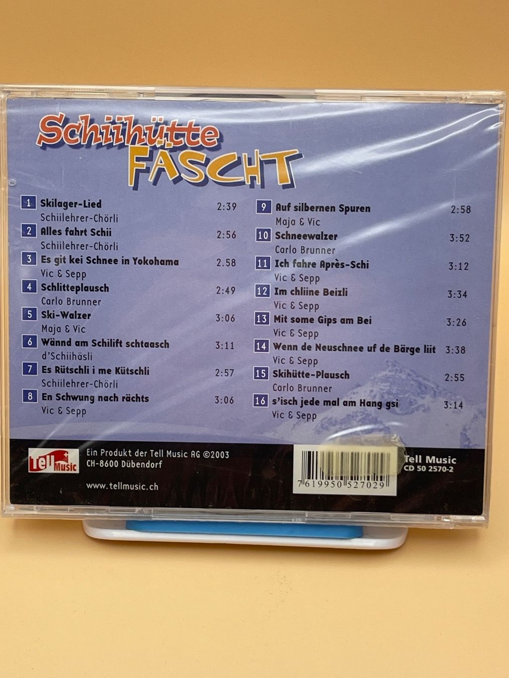 CD: Schiihütte Fäscht 2003 – Nuovo e nell'imballaggio originale da Rüti ZH venduto da alumedien 1