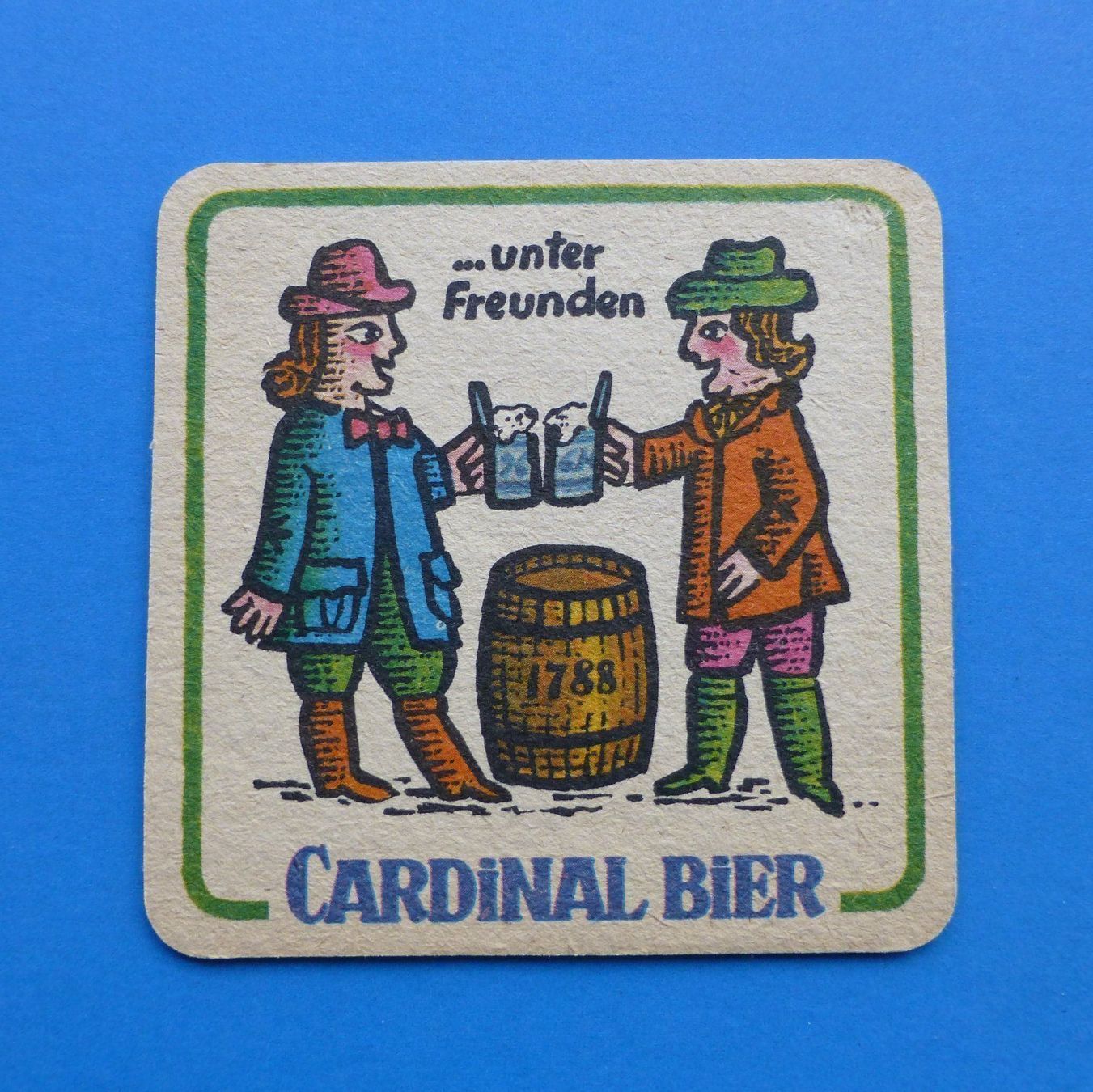 Untersetzer: Blätzlibajass Bierdeckel Cardinal – Gebraucht aus Basel von Falconis 1