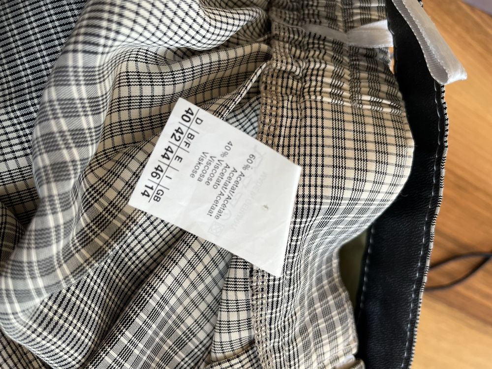 3er-Set Karierte Haargummis – Schwarz-weißes Schachbrettmuster – Für Frauen & Mädchen