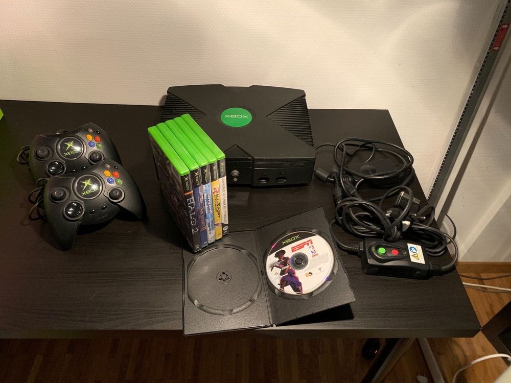 Xbox + 6 Jeux + 2 Pad originaux | Kaufen auf Ricardo