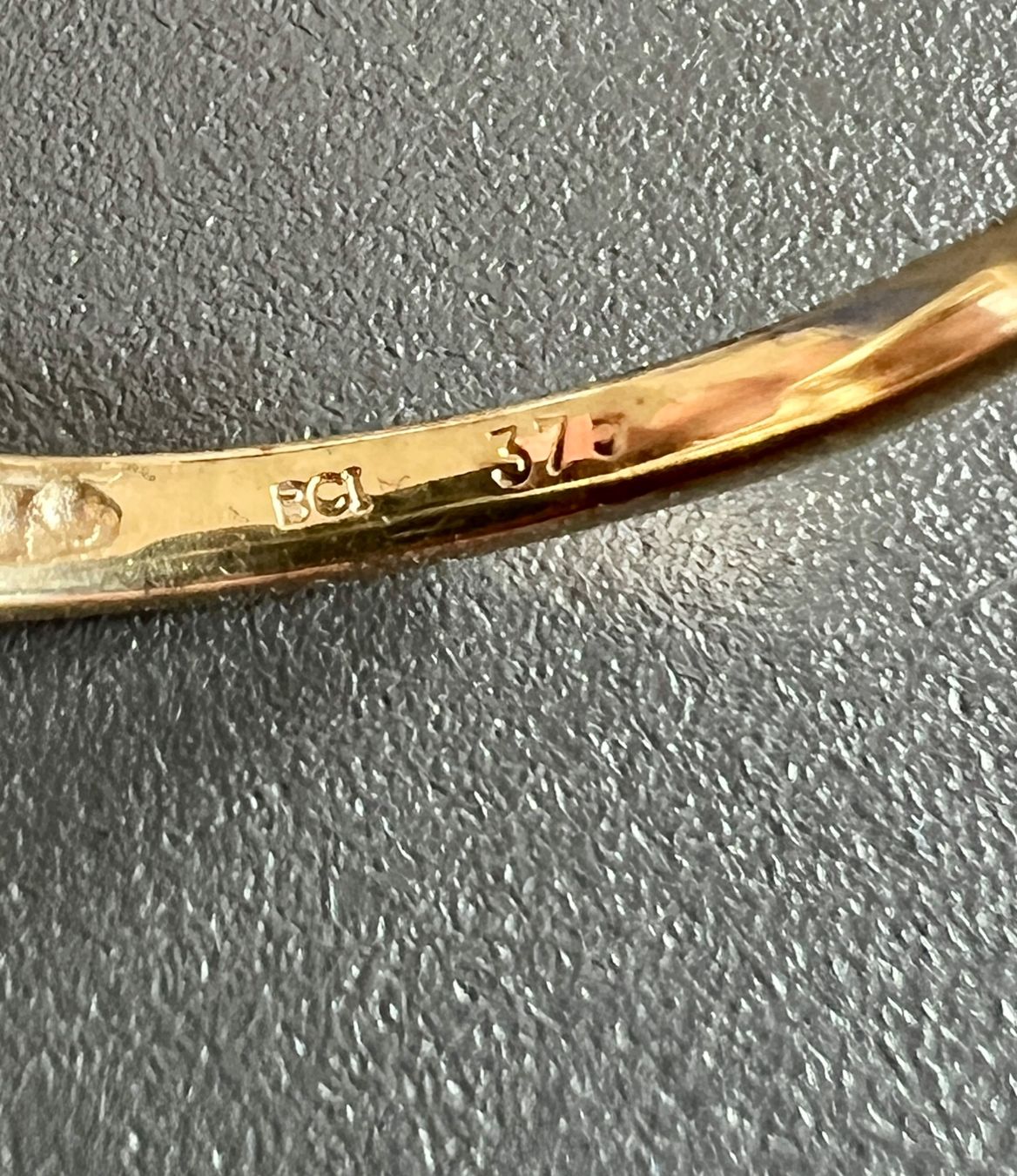 Ringe: Gold-Ring 9K mit Bernstein – Gebraucht aus Chur von Penting1935 5