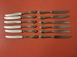 Tafelbesteck 12 Messer Rostfrei Solingen Silber 90/27
