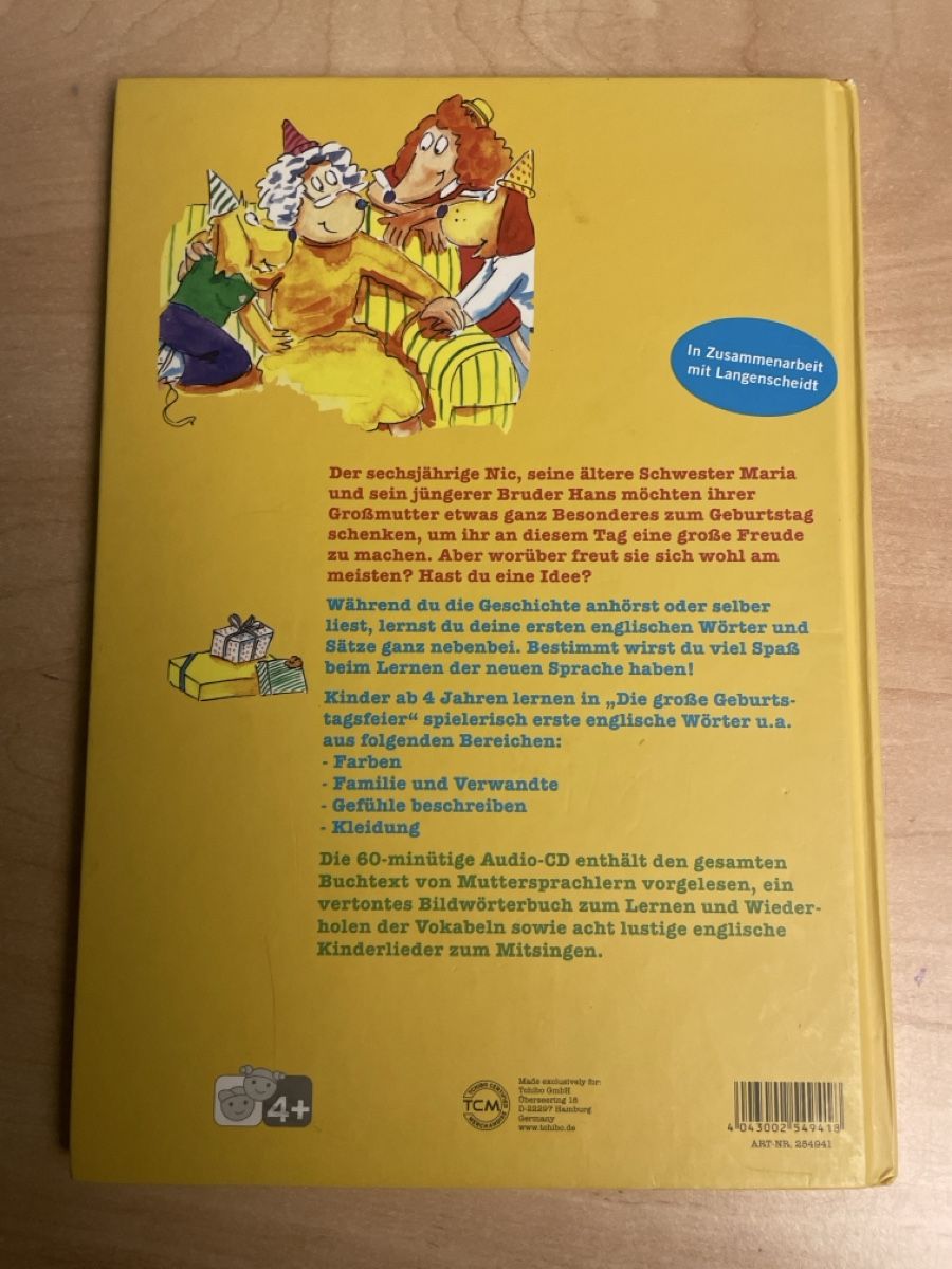 Libri: Lernbuch Englisch mit Nic - Die grosse Geburtstagsfeier – Usato da Obergerlafingen venduto da cabo4 1