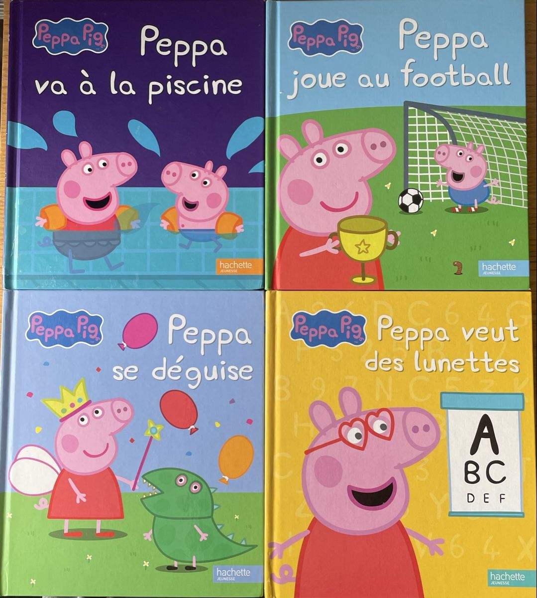Livres: Lot de 4 livres Peppa Pig – D'occasion à Fontaines NE par ale_kmw2