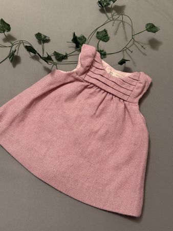 Superbe cape rose pailletée pour bébé, état neuf