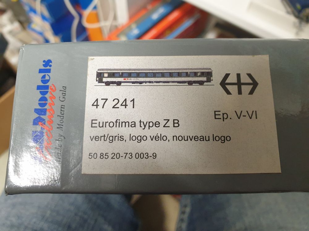 Acme 52628 voiture Expérimentale Obb Eurofima De 1° Classe Amoz Époque