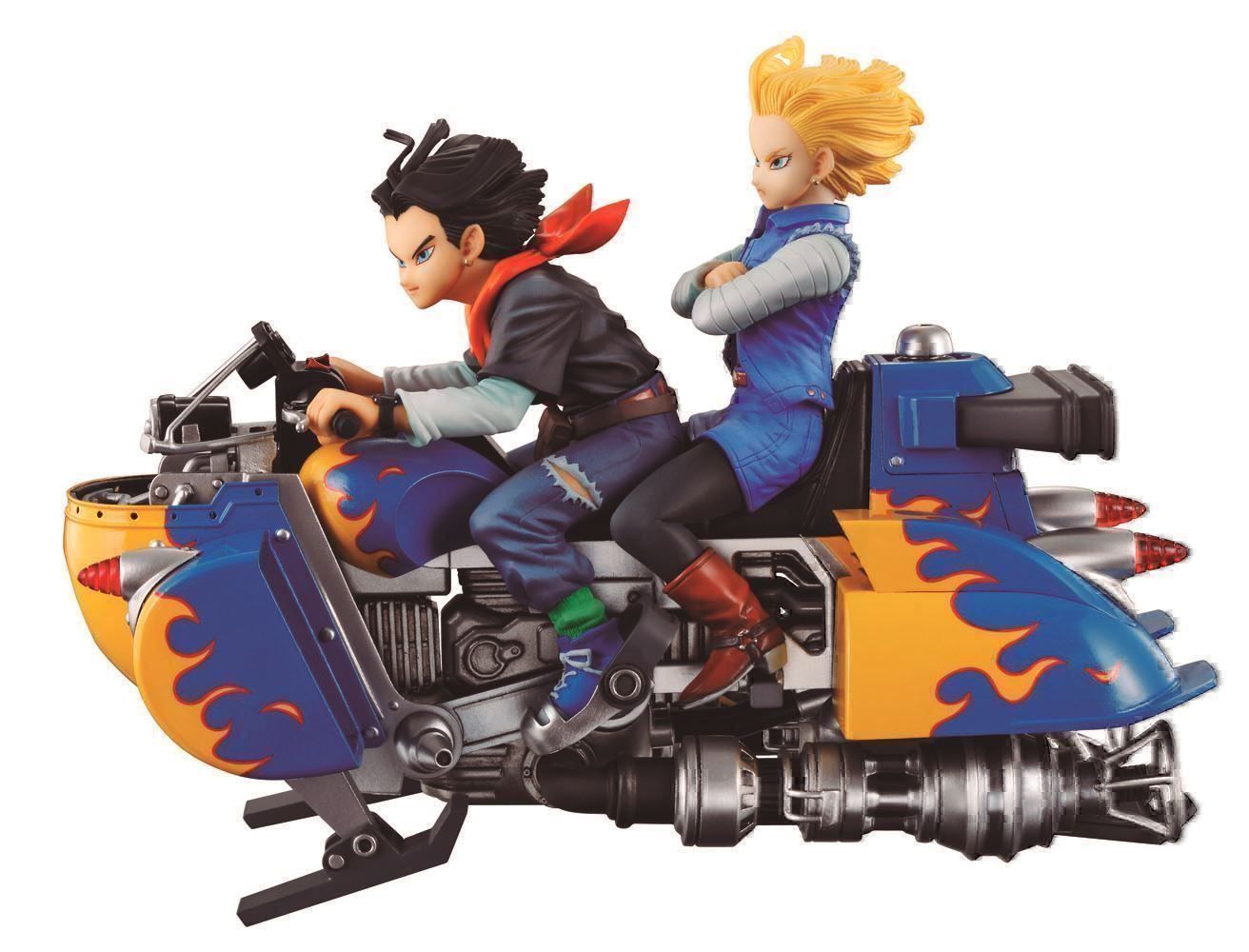 Statuette: Dragonball Z Desktop Real McCoy Android 17 et 18 – Nuovo e nell'imballaggio originale da St-Imier venduto da ATTAKSHOP 4
