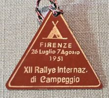 Firenze 1951 12. Int Rallye di Campeggio