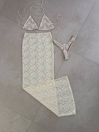 Co-Ord Set - NEU Weiss Gr. XS-S
