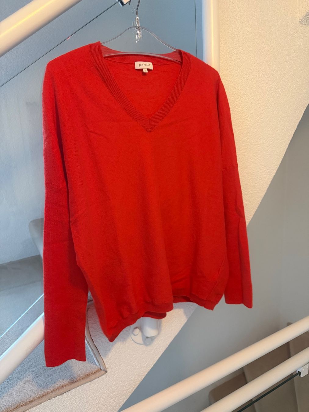 Maglioni & Felpe: Parenti’s Kaschmir Pullover, Gr.S oversize in Korall – Usato da Zollikon venduto da dorean