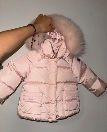 Daunenjacke für Mädchen, Grösse 80, super warm!