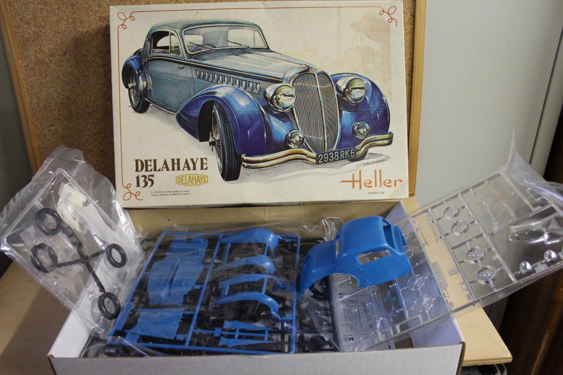 Heller Modellini d'auto: DELAHAYE 135  M 1/24 – Nuovo (secondo la descrizione) da Heimenschwand venduto da Aschi48 1