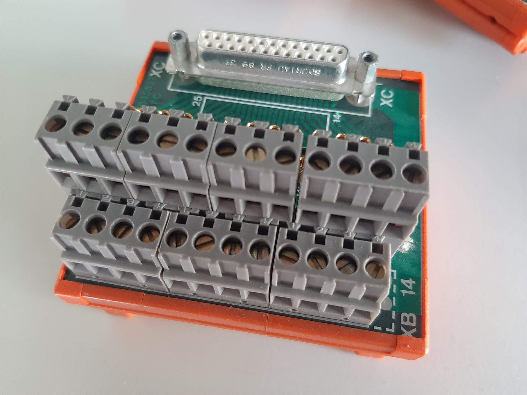 Wago Elektronikbauteile: Bornier WAGO 25 pôles SUB-D - Interface Module D-SUB Female – Gebraucht aus Lutry von Matteo022 3