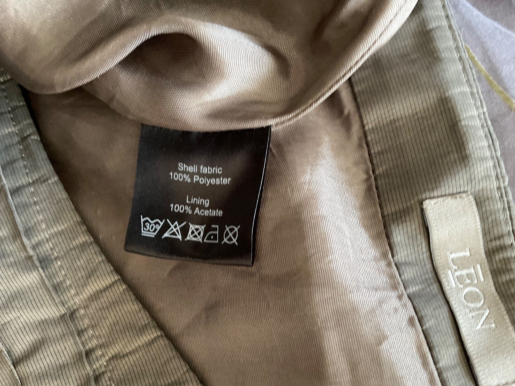 Gonne: LEON schöner Rock Gr 44 Taupe/Anthrazit – Usato da Urdorf venduto da alda02 6