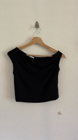 Crop top noir