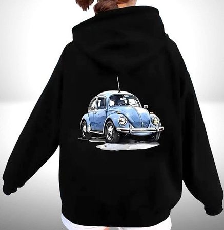 🐞Casual Hoodie mit Käferdruck – Lässiger Allrounder! S-36🛻