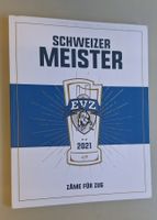 Buch EVZ Schweizer Meister 2021 Eishockey Zug Sport Poster