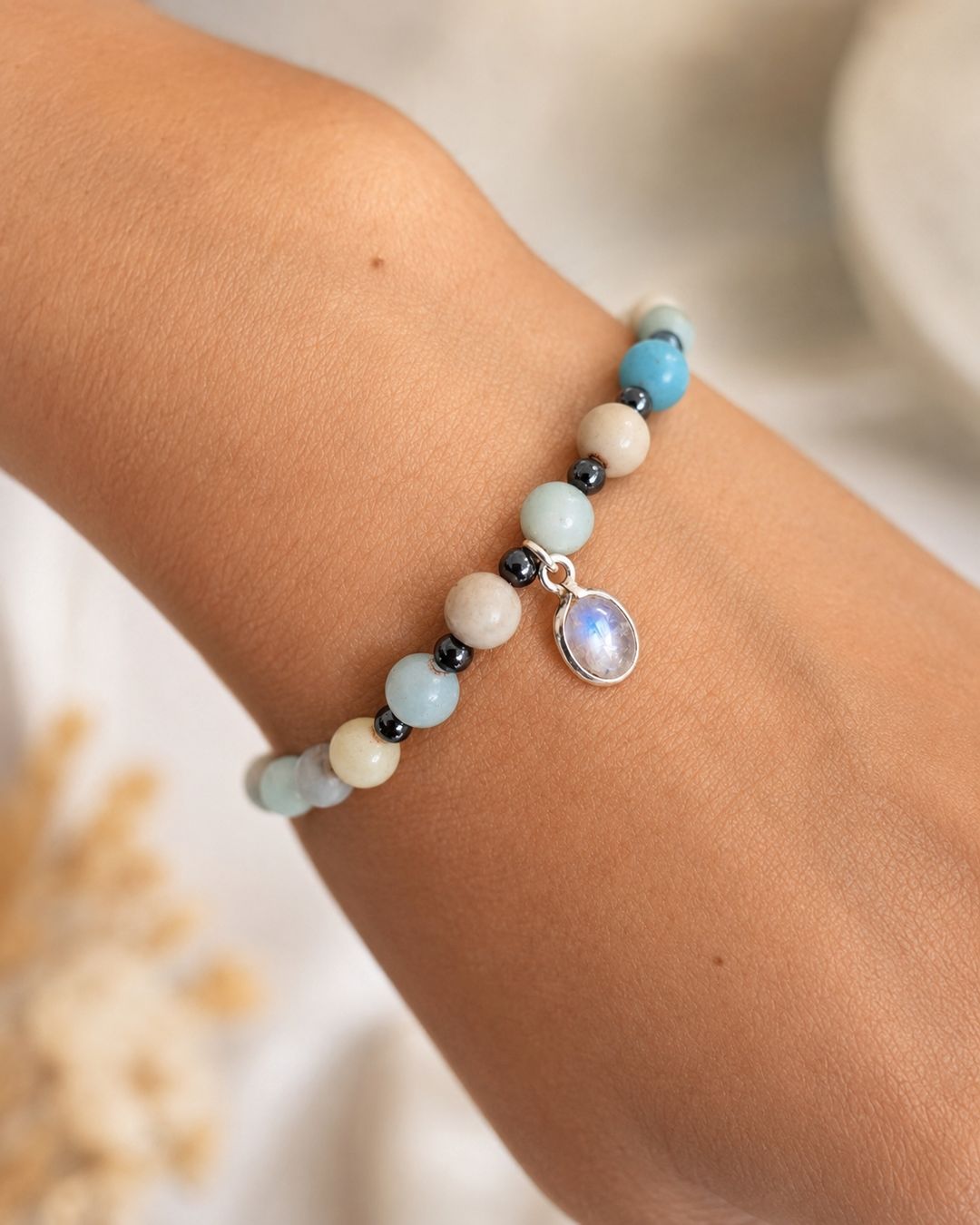 Bracciali & Braccialetti: Bracelet Amazonite naturelle – Nuovo e nell'imballaggio originale da Genève venduto da Lucy_diamond