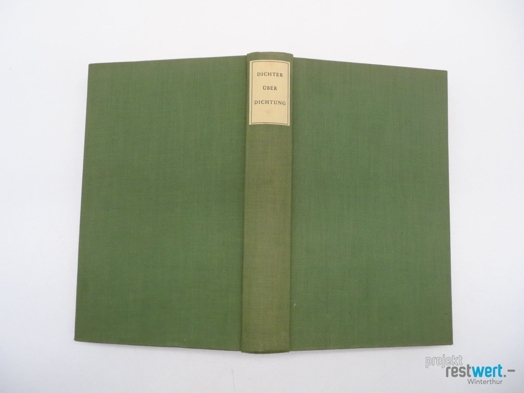 Livres: WALTER SCHMIELE - Dichter über Dichtung – D'occasion à Winterthur par Restwert_Winterthur 2