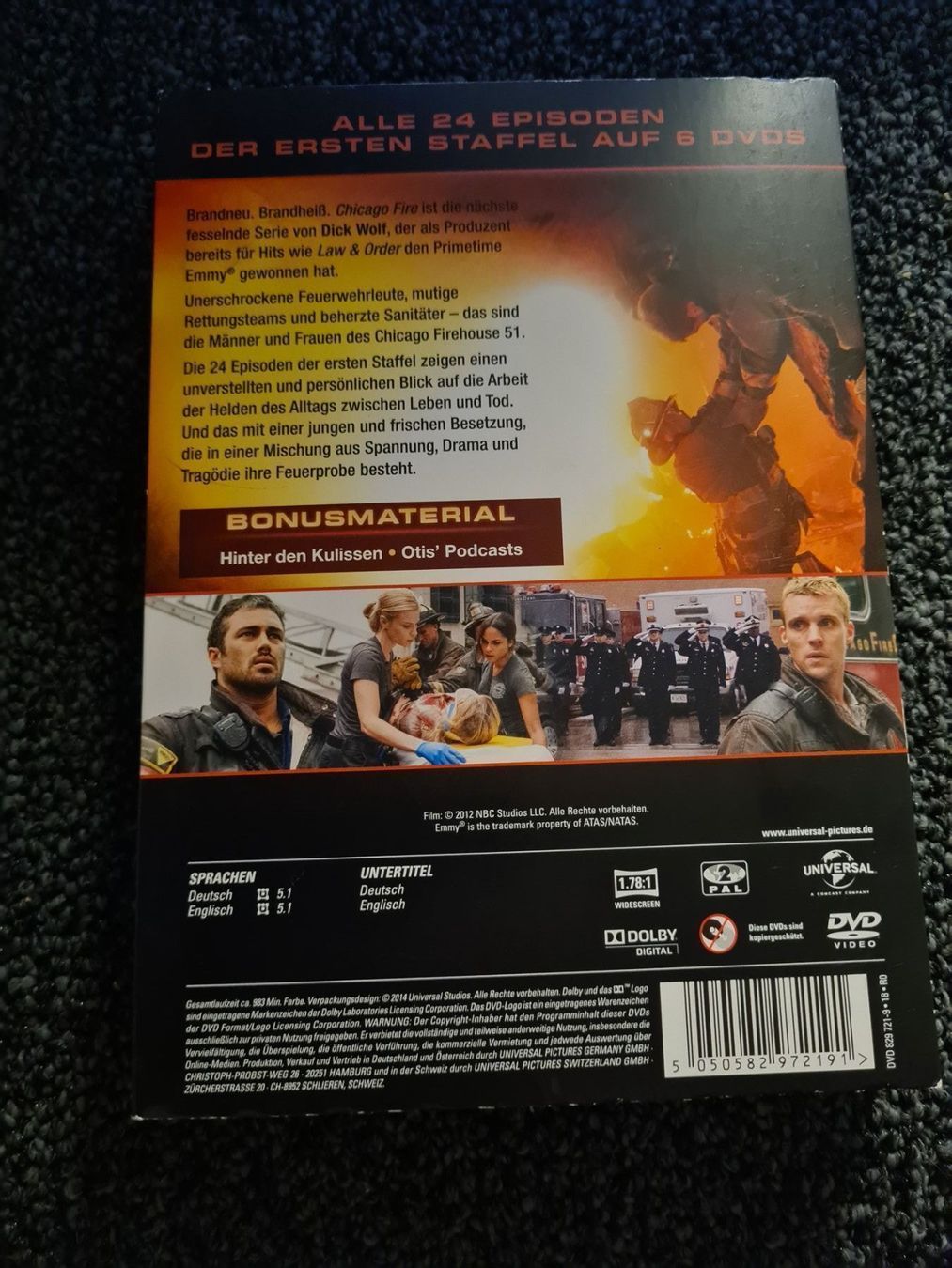 Tutti i DVDs: CHICAGO FIRE STAFFEL 1 – Usato da Ruswil venduto da jan_bxl5 1