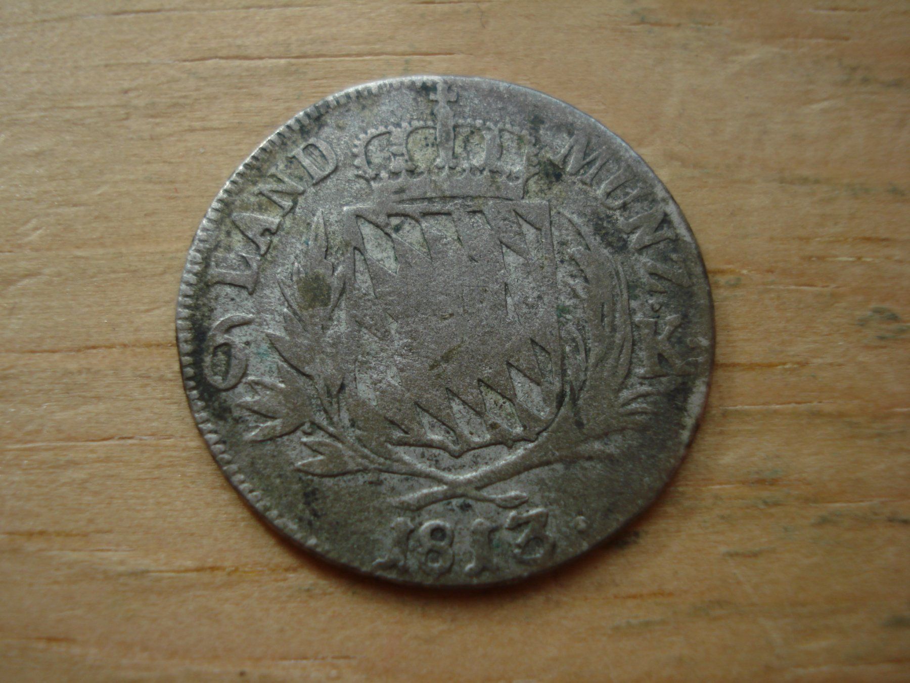 Tutti le monete: (Z2) Bavaria 1 Kr 1813 Maximilian – Usato da Erlach venduto da Net-Coins