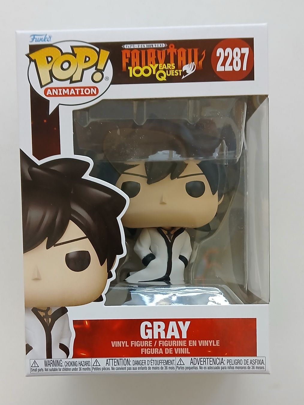 Funko Statuette: Funko Pop Fairy Tail Gray – Nuovo e nell'imballaggio originale da Le Sentier venduto da Funko-Pop-1979