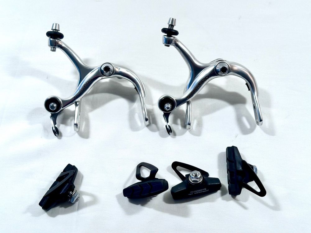 Jeu De Freins étriers Shimano 600 EX Vintage - BR-6208, Avant Et Arrière, Occasion Très Bon état