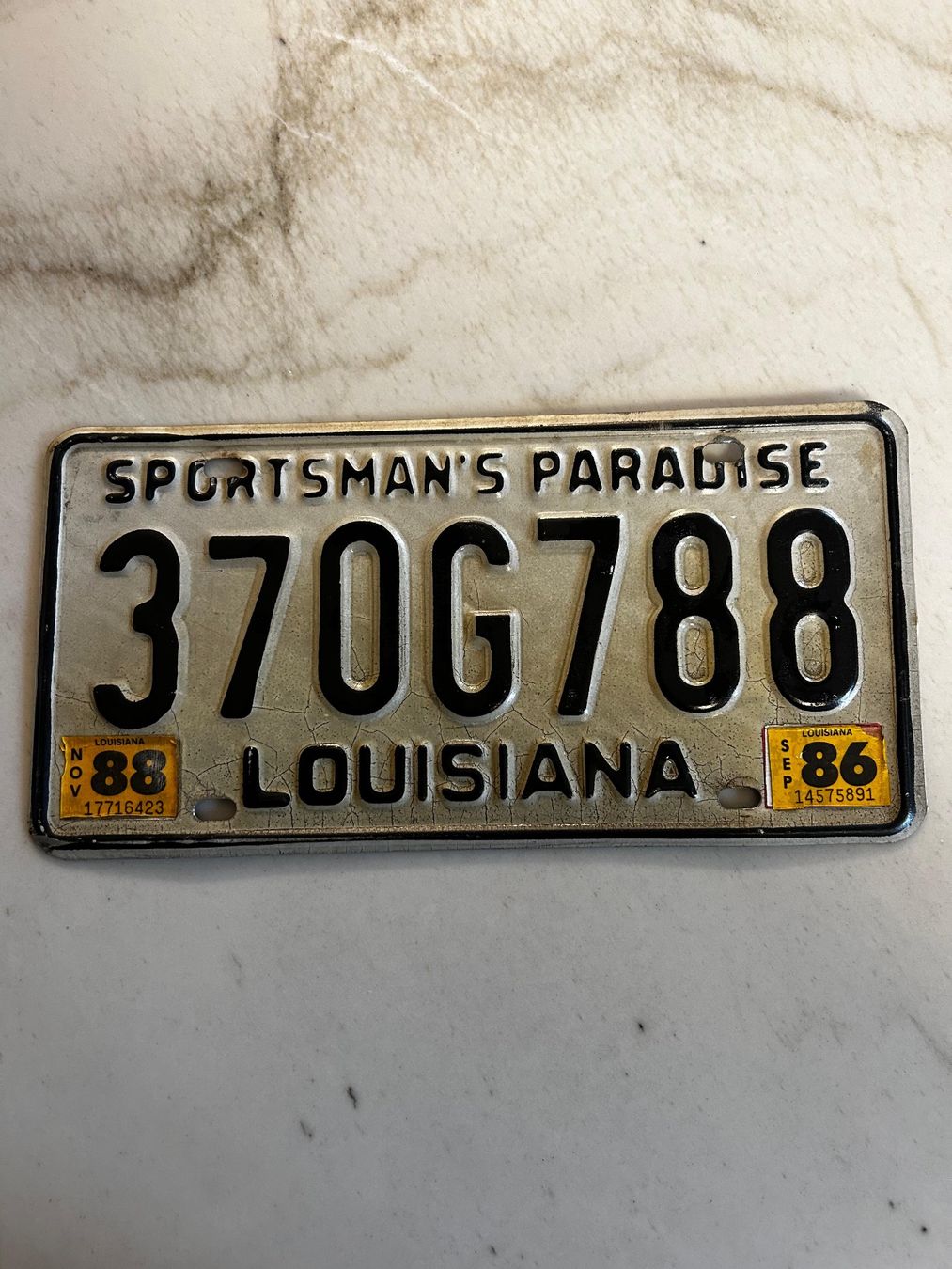 Insegne: US Nummernschild Louisiana – Usato da Ittenthal venduto da Lorinakuprecht0